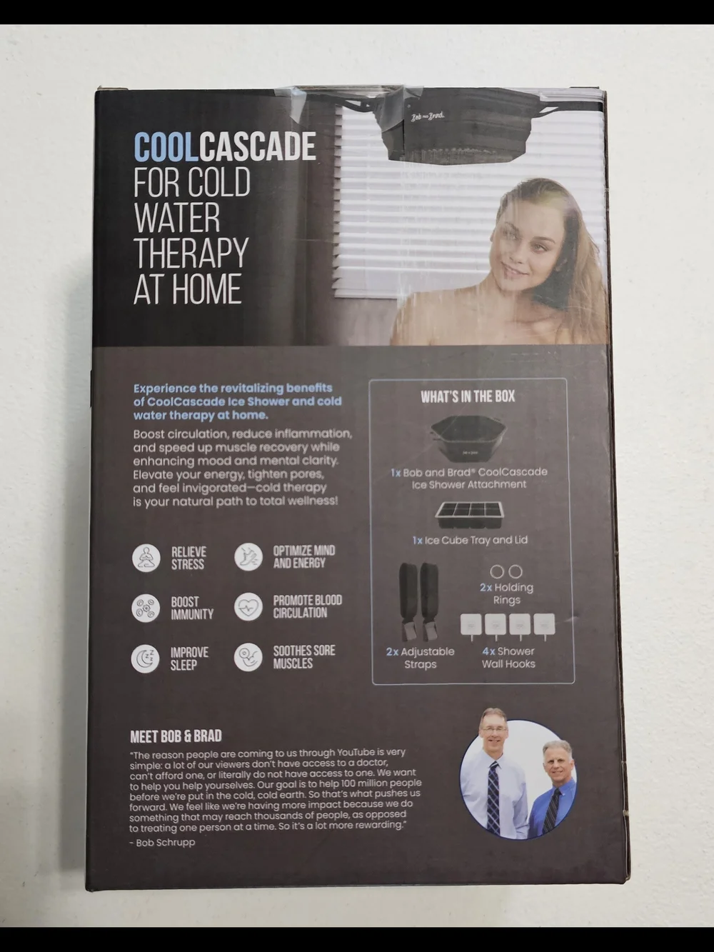 Ice Shower Attachment Kit - Black